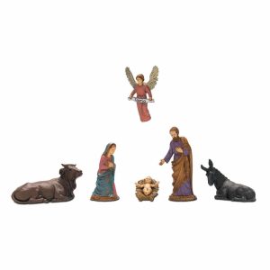 Natività 6 soggetti cm 10 stile classico