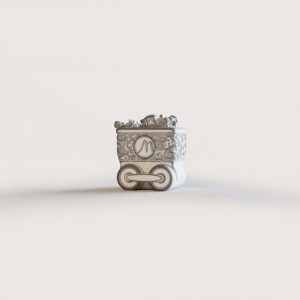 Ornement Wagon Jeux Train Merano Décoré Statue Effet