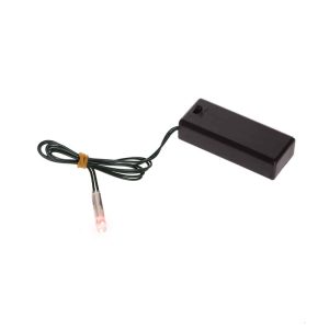 Ampoule LED à piles Lumière rouge clignotante fonctionnant avec des piles AAA Mini Stylus