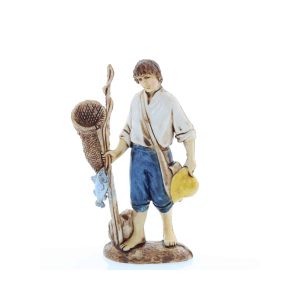 Pescatore Standard 10 Stile Napoletano per Presepi in Scala 1:20