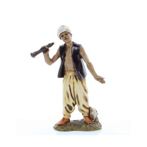Flautista Orientale Standard 10 Stile Napoletano per Presepi in Scala 1:20