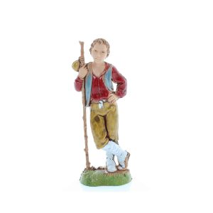 Giovane con Bastone Standard 10 Stile Napoletano per Presepi in Scala 1:20