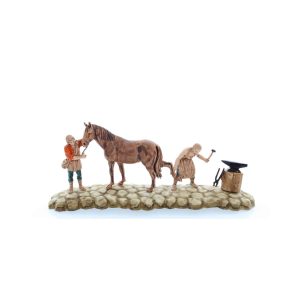 Scena Maniscalco Mini 6 Napoletano per Presepi in Scala 1:32