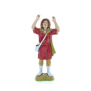 Pastore Meravigliato Standard 10 Stile Napoletano per Presepi in Scala 1:20