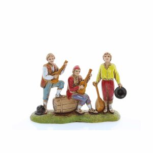 Scena Musicanti Mini 6 Napoletano per Presepi in Scala 1:32