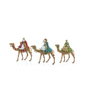 Set Re Magi su Cammello Compact 8 per Presepi in Scala 1:22
