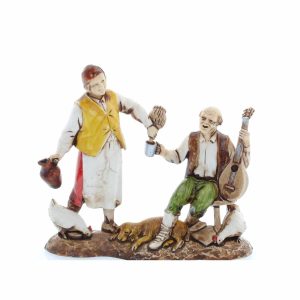 Oste e Cantastorie Compact 8 per Presepi in Scala 1:32