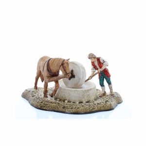 Gruppo Macina Standard 10 Stile Napoletano per Presepi in Scala 1:20