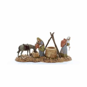 Scena Donne al Pozzo Standard 10 Stile Arabo per Presepi in Scala 1:20