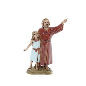 Uomo con Bimba Standard 10 Stile Arabo per Presepi in Scala 1:20