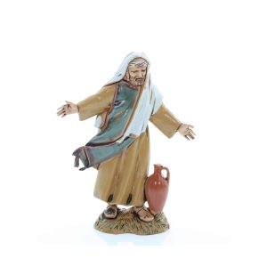 Uomo con Brocca Standard 10 Stile Arabo per Presepi in Scala 1:20