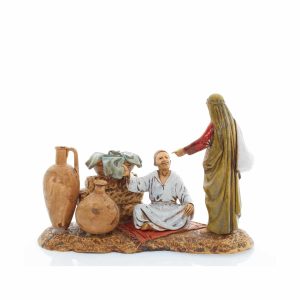 Gruppo Mercato Standard 10 per Presepe in Stile Arabo Scala 1:20