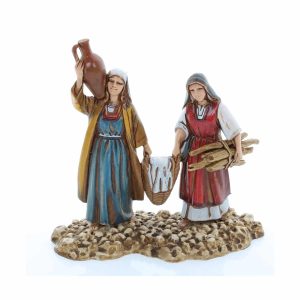 Lavandaie in Cammino Standard 10 per Presepe in Stile Arabo Scala 1:20