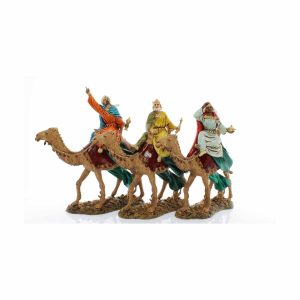 Re Magi su Cammello Medio 12 in Scala 1:15