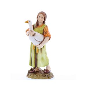 Fanciulla con Oca Medio 12 in Scala 1:15
