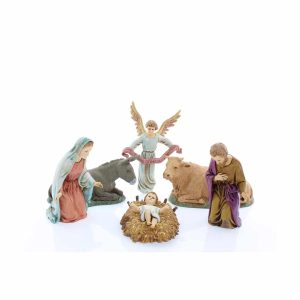 Natività 6 Soggetti Medio 12 in Scala 1:15