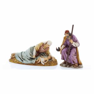 Natività con Maria Sdraiata 3 Soggetti Medio 13 in Scala 1:15