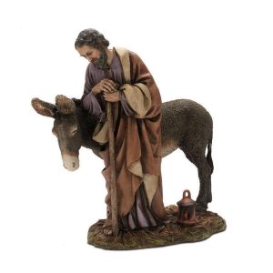 Saint Joseph avec l’âne Prestige 20 Échelle 1:7