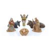 Set Natività 6 Soggetti Micro 3.5 per Presepi in Scala 1:50