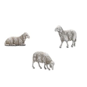 Set 12 Pecore Standard 10 per Presepi in scala 1:20