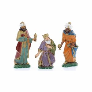 Set Re Magi Standard 10 Stile Napoletano per Presepe in Scala 1:20