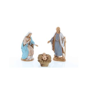 Set Natività 3 Soggetti Mini 6 Arabo per Presepi in Scala 1:22