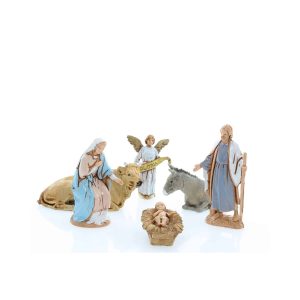 Set Natività 6 Soggetti Mini 6 Arabo per Presepi in Scala 1:22