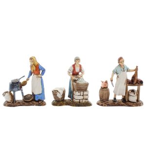 Set 3 Mestieri Compact 8 per Presepi in Scala 1:22