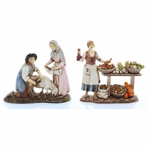 Set Tosatore e Ortolana Compact 8 per Presepi in Scala 1:22