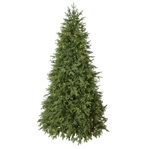 Albero di Natale Abete Everest Total Real Touch 270 cm con luci integrate Moranduzzo