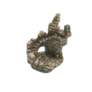 Scalinata in resina ø cm 7 x h cm 9 per presepe