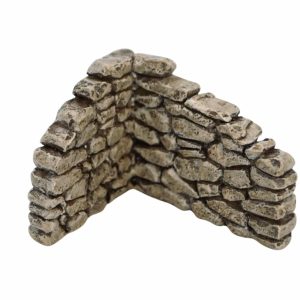 Ecksteinwand H 5,3 cm für Krippe