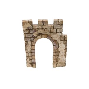 Muretto c/arco in resina cm 9,2 h 11