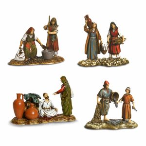 Gruppenset mit 4 Fächern 10 cm nach arabischer Art