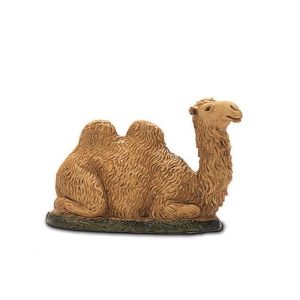 Chameau couché Mini 6 napolitain pour crèches à l’échelle 1:32