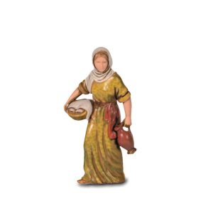 Woman with Compact 8 for Nativity Scenes in 1:22 Scale