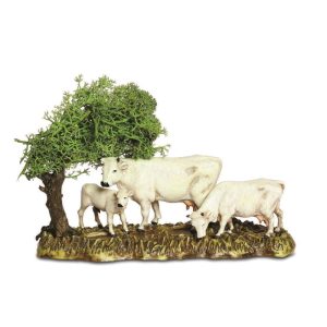 Gruppo Mucche Compact 8 per Presepi in Scala 1:22