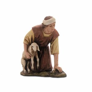 Agenouillé avec l’agneau Prestige 15 Echelle 1:12