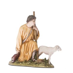 Berger à genoux avec brebis Prestige 18 Echelle 1:10