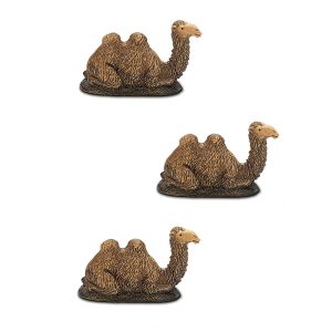 Set 3 Cammelli Micro 3.5 per Presepi in Scala 1:50