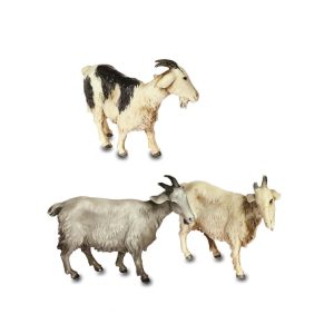 Set 3 Capre Standard 10 per Presepe in Scala 1:20