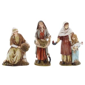 Standard 10 Bäuerinnen im arabischen Stil Set für Krippe im Maßstab 1:15