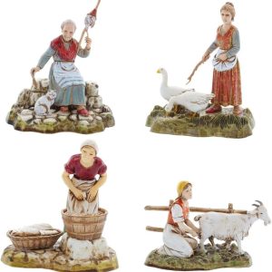 Set mit 4 Damenhandwerk 10 cm Modell 700