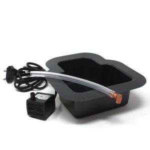 Kit fontaine à Nativité avec bassin, pompe, robinet et tuyau