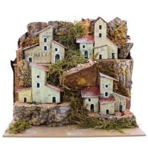 Paysage pour crèche 20x14x18 cm