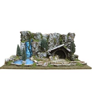 Paysage avec rivière lumineuse pour des paysages évocateurs