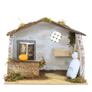 Panadero para Belén 20x14x18 cm para personajes de 10 cm