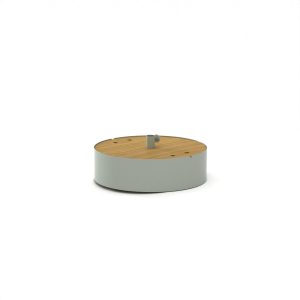 ERCOLE Base de parasol ø 70 cm h 20 cm Gris RAL 7005