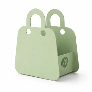 Porta Candele Citronella BAGBAG in Metallo 12x8,5x15 cm Verde RAL 6021
