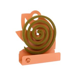 Portazampirone in metallo LEAPLY colore Beige Red su fondo bianco